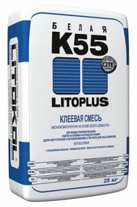 Плиточный клей Литокол К55 25 кг (белый)